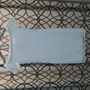 White Lace Off the Shoulder Dress